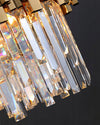 WOMO Gold Cascading Crystal Chandelier-WM2185d thumbnail