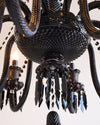 WOMO Victorian Black Candlestic Crystal Chandelier-WM2373 thumbnail