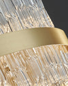WOMO Gold Rectangular Crystal Chandelier-WM2548 thumbnail