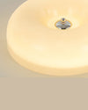 WOMO Round Milk Glass Flush Mount Ceiling Light-WM1134 thumbnail