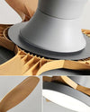 WOMO Scandi Large Flush Mount Ceiling Fan Lamp-WM5130 thumbnail