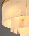 WOMO Tiered Round Alabaster Chandelier-WM2853 thumbnail