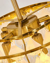 WOMO Tiered Capiz Round Chandelier-WM2346 thumbnail