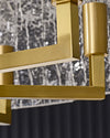 WOMO Textured Glass Linear Chandelier-WM2620 thumbnail