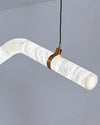 WOMO Pipe Linear Alabaster Pendant Light-WM2889 thumbnail