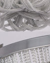 WOMO Bowl Fringe Flush Mount Ceiling Light-WM1137 thumbnail