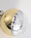 WOMO Gold Chrome Globe Pendant Light-WM2691 thumbnail
