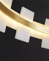 WOMO Tiered Alabaster Chandelier-WM2830 thumbnail
