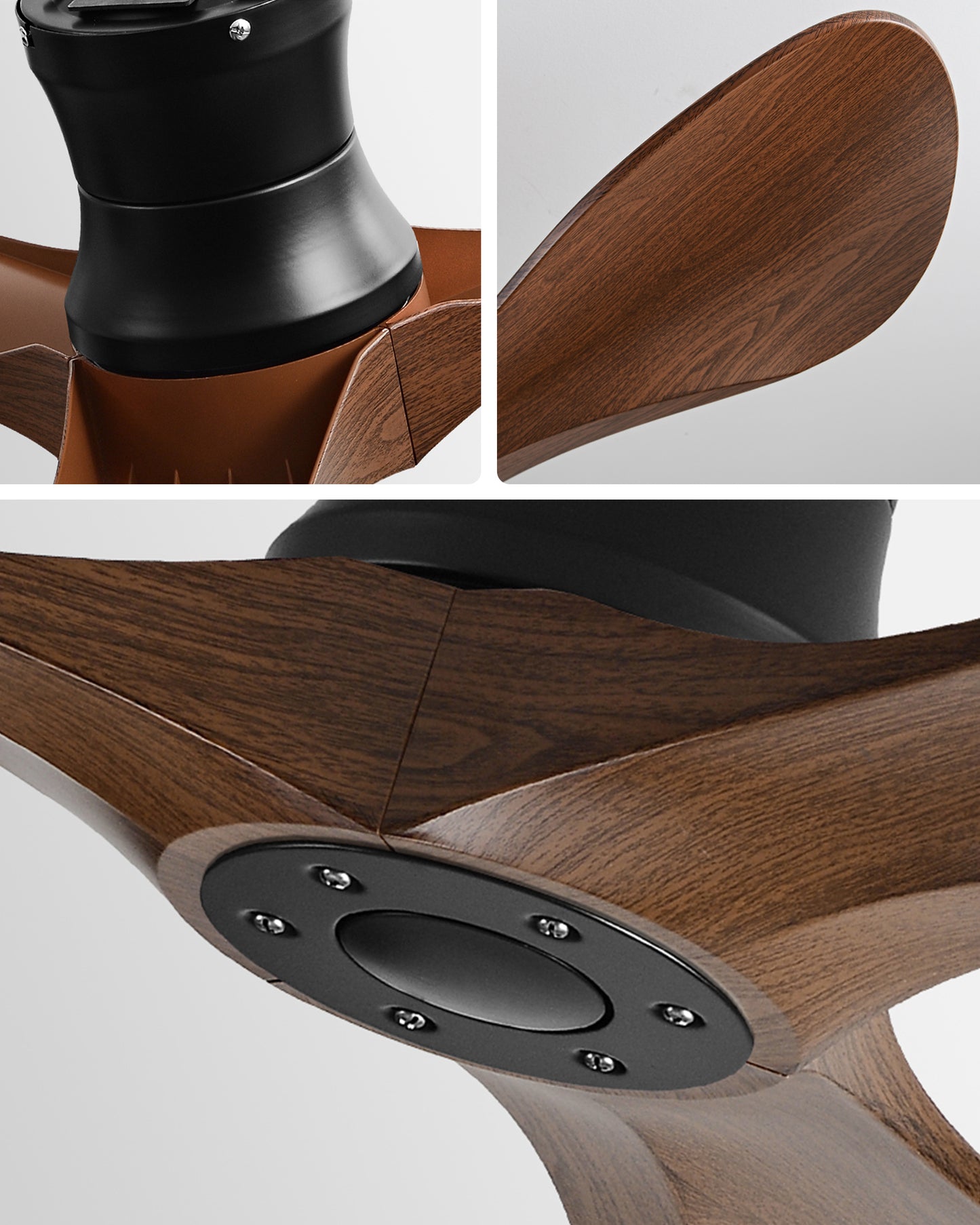 WOMO 3 Blade Low Profile Ceiling Fan - WM5151