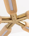 WOMO 3/5 Light Wood Pendant Light-WM2524 thumbnail