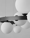 WOMO Circular Frosted Bubble Chandelier-WM2494 thumbnail