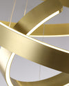 WOMO Tiered Circular Led Chandelier-WM2464 thumbnail