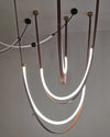 WOMO Leather String Chandelier-WM2273 thumbnail