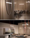 WOMO Leather String Chandelier-WM2273 thumbnail