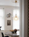WOMO Glass Pinecone Pendant Light-WM2325 thumbnail