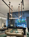 WOMO Leather String Chandelier-WM2273 thumbnail