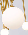 WOMO Glass Globe Arm Chandelier-WM2522 thumbnail