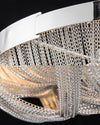 WOMO Bowl Fringe Flush Mount Ceiling Light-WM1137 thumbnail