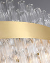 WOMO Gold Rectangular Crystal Chandelier-WM2548 thumbnail
