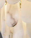 WOMO Tiered Raindrop Alabaster Chandelier-WM2395 thumbnail