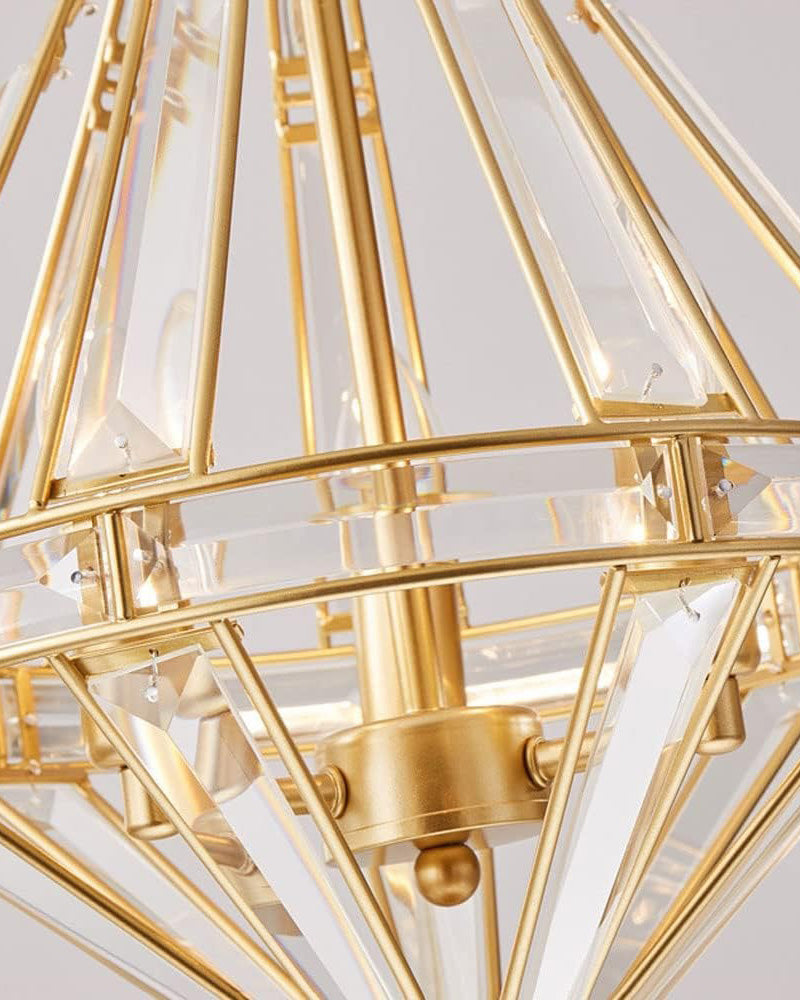 WOMO Diamond Crystal Chandelier-WM2594