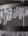 WOMO Black Ring Crystal Chandelier-WM2716 thumbnail
