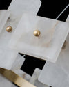WOMO Tiered Alabaster Chandelier-WM2830 thumbnail