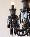WOMO Victorian Black Candlestic Crystal Chandelier-WM2373 thumbnail