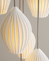 WOMO Ribbed Bud Ceramic Multi-Light Chandelier-WM2132b thumbnail