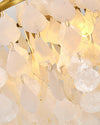 WOMO Tiered Capiz Round Chandelier-WM2346 thumbnail