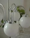 WOMO Glass Globe Arm Chandelier-WM2718 thumbnail