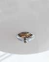 WOMO Round Cream Glass Flush Mount Ceiling Light-WM1132 thumbnail