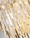 WOMO Rose Gold Linear Crystal Chandelier-WM2546 thumbnail