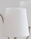 WOMO Glass Shaded Arm Chandelier-WM2946 thumbnail