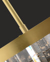 WOMO Gold Crystal Round Chandelier-WM2538 thumbnail