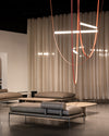 WOMO Leather String Chandelier-WM2273 thumbnail