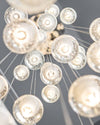WOMO Cascading Glass Ball Dining Room Chandelier-WM2648 thumbnail