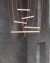 WOMO Leather String Chandelier-WM2273 thumbnail