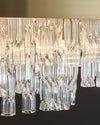 WOMO Gold Rectangular Crystal Chandelier-WM2548 thumbnail