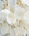 WOMO Tiered Capiz Round Chandelier-WM2346 thumbnail