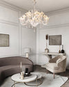 WOMO Tiered Candelabra Glass Chandelier-WM2400 thumbnail