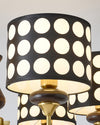 WOMO Polka Shaded Chandelier-WM2913 thumbnail