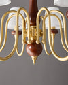 WOMO Fabric Shaded Chandelier-WM2954 thumbnail