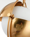 WOMO Adjustable Glass Globe Pendant Light-WM2563 thumbnail