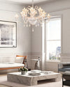 WOMO Tiered Candelabra Glass Chandelier-WM2400 thumbnail