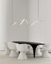 WOMO Wavy Linear Led Pendant Light-WM2282 thumbnail
