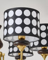 WOMO Polka Shaded Chandelier-WM2913 thumbnail