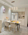 WOMO Rose Gold Long Oval Chandelier-WM2402 thumbnail
