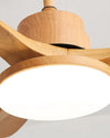 WOMO 3 Wood Blade Ceiling Fan Lamp-WM5090 thumbnail