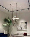WOMO Leather String Chandelier-WM2273 thumbnail